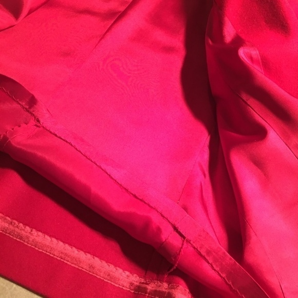 𝅺pendleton Cropped Blazer, CRIMSON RED, Pre-owned, GORGEOUS, Size 14 - Picture 7 of 10